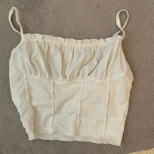 BUNDLE!! 3 white crop tops